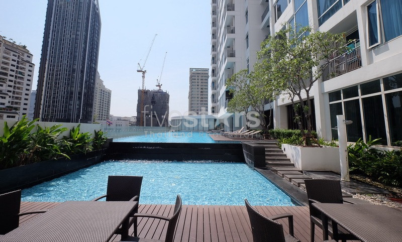 Duplex 1 bedroom  condo for rent near BTS Ratchathewi, photo 9