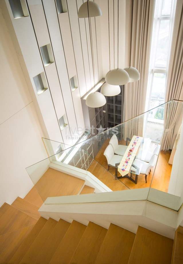 Duplex 1 bedroom  condo for rent near BTS Ratchathewi, photo 3