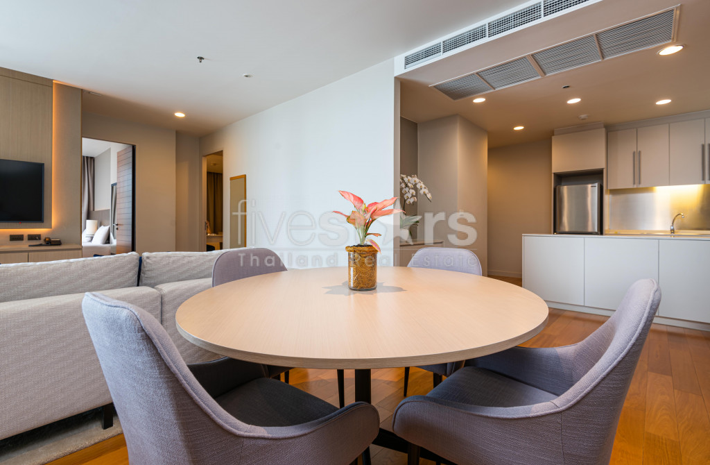 Grand 2 chambres à louer au bord de la rivière à Sathorn, photo 10