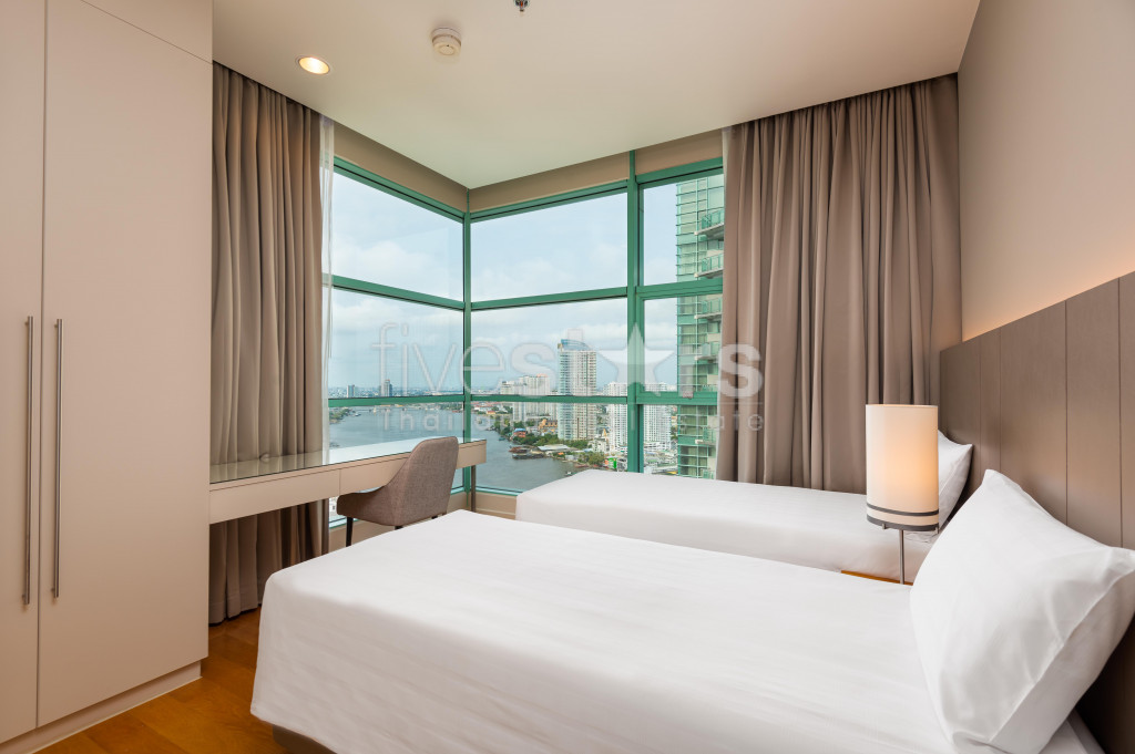 Grand 3 chambres à louer au bord de la rivière sur Sathorn, photo 8