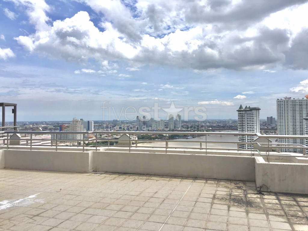 Penthouse avec 4 chambres à vendre à Riverside-Thonburi  (Bare Shell)., photo 4