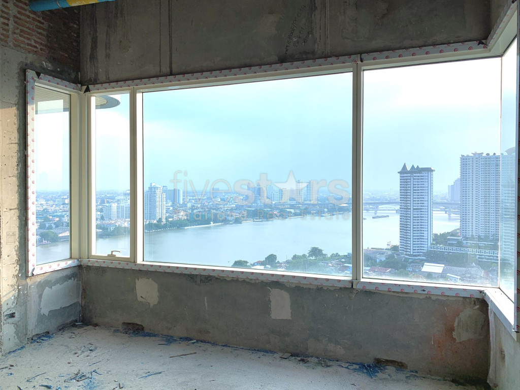 Penthouse avec 4 chambres à vendre à Riverside-Thonburi  (Bare Shell)., photo 2
