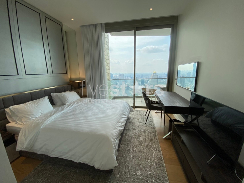 Condo de 3 chambres en étage élevé à louer au bord de la rivière Bangkok, photo 5