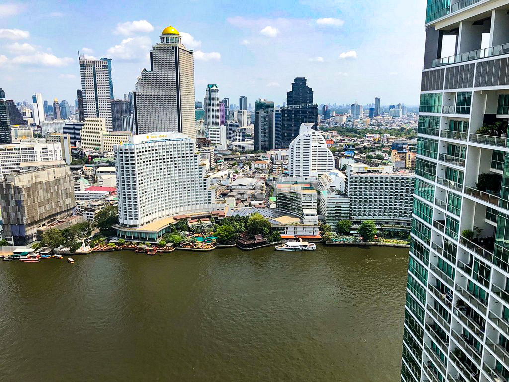 2-bedroom river view duplex in high end residence