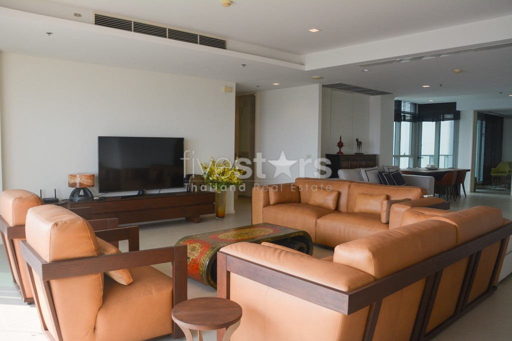 Superbe condo de 3 chambres au bord de la rivière à louer à Bangkok, photo 2