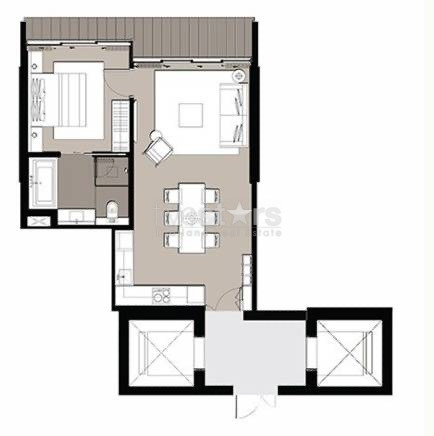 Luxury condo 1 bedroom for rent on the river side, photo 5