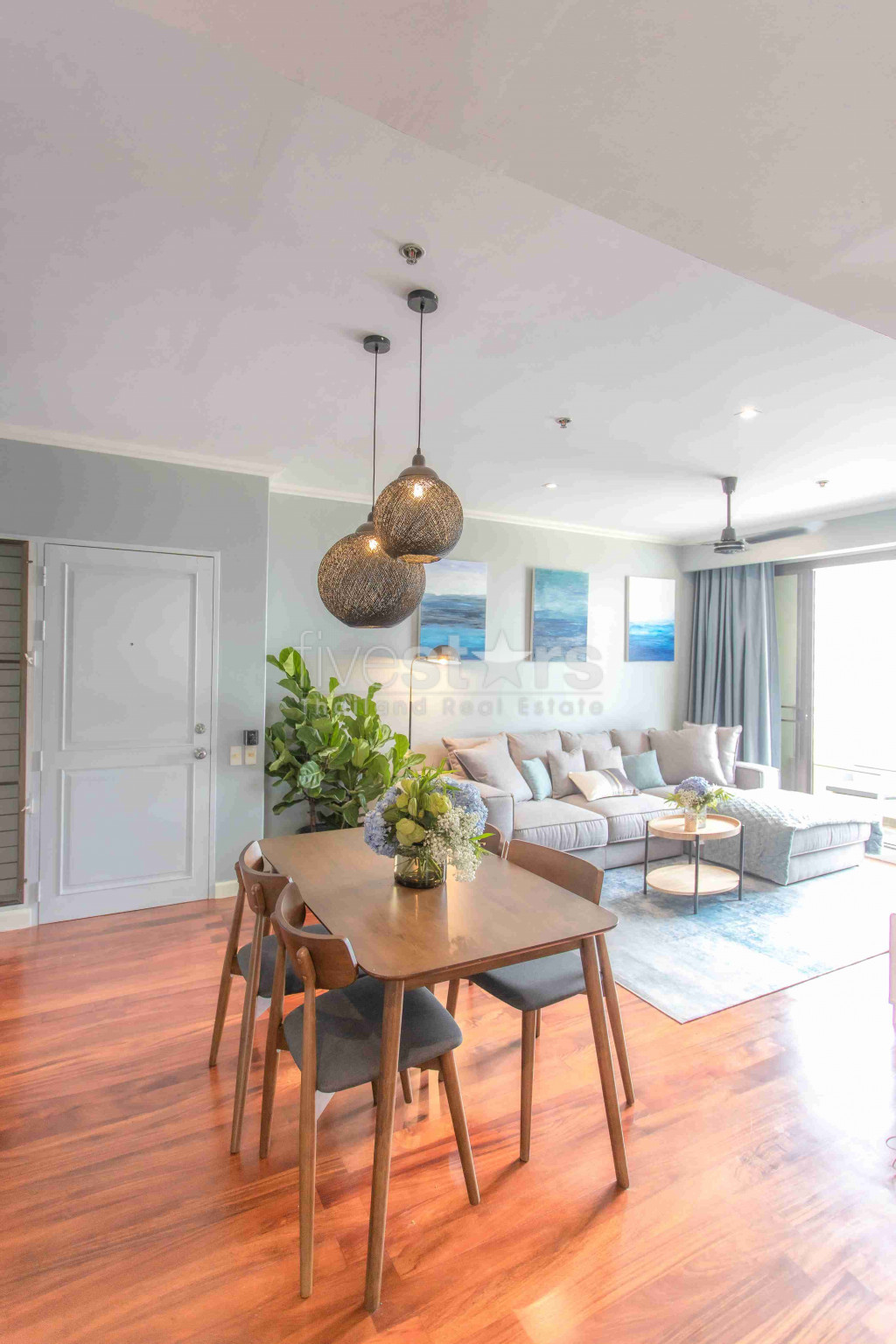 Superbe appartement de 2 chambres avec vue sur le fleuve à louer près de Icon Siam, photo 5