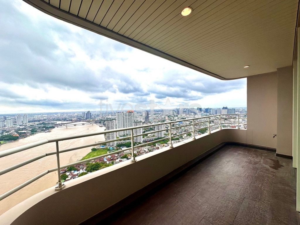 Condo de 3 chambres à louer à Riverside, vue Chao Praya, photo 3