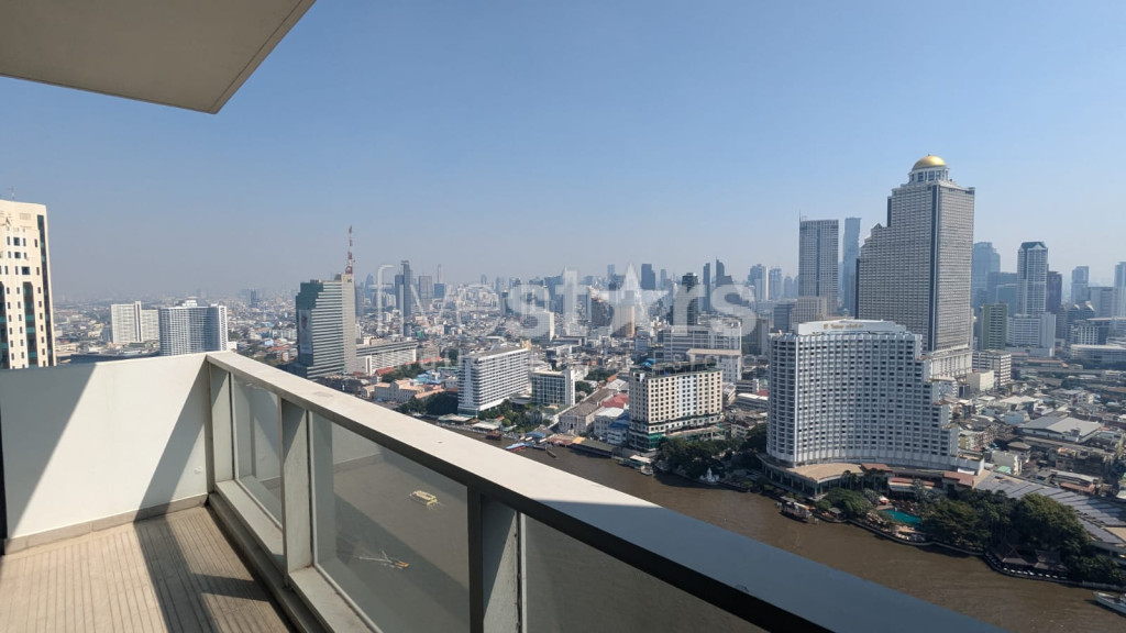 Appartement de 3 chambres avec vue exceptionnelle près de Icon Siam