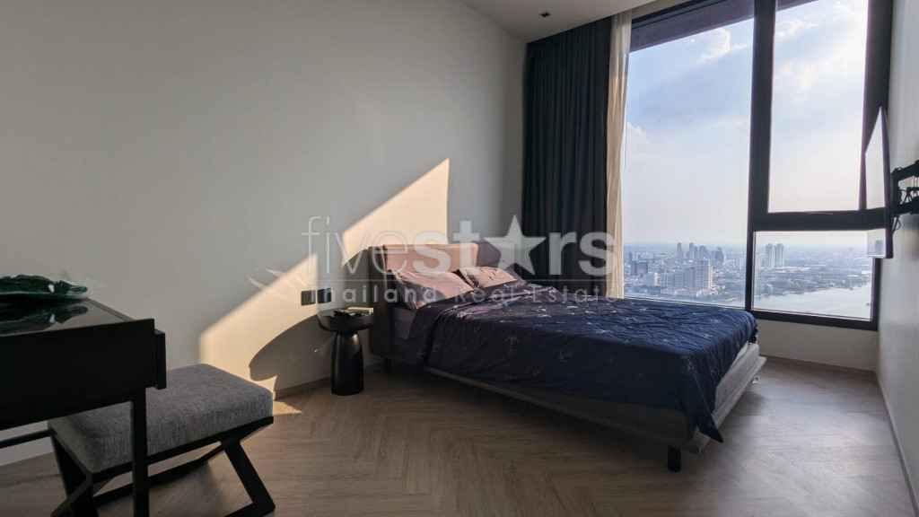 Appartement de 2 chambres à louer à Riverside, vue splendide Chao Phraya, photo 11