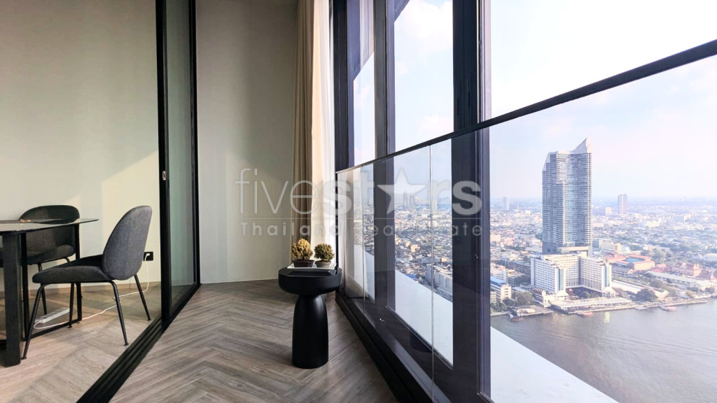Appartement de 2 chambres à louer à Riverside, vue splendide Chao Phraya, photo 6