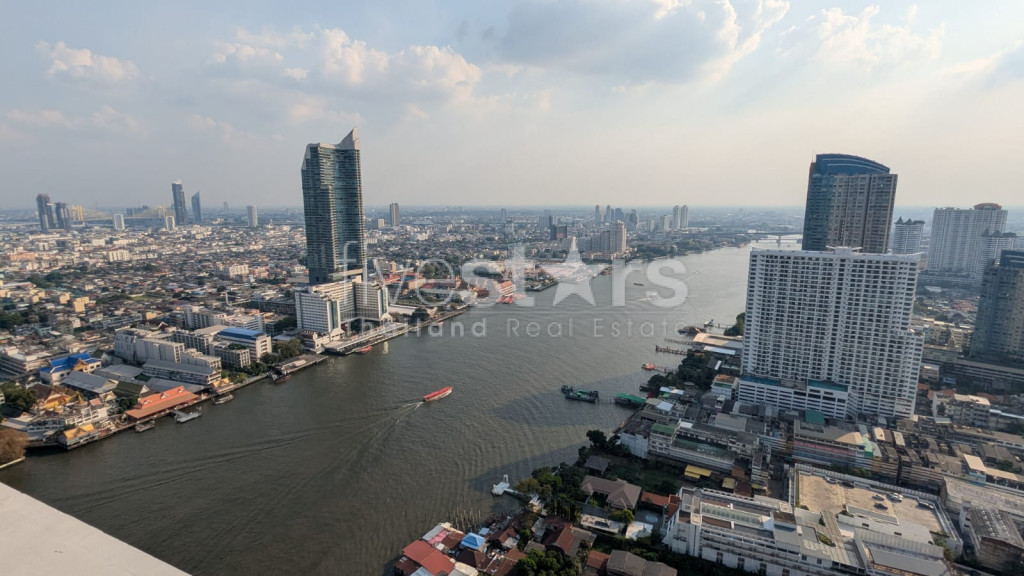 Appartement de 2 chambres à louer à Riverside, vue splendide Chao Phraya, photo 3