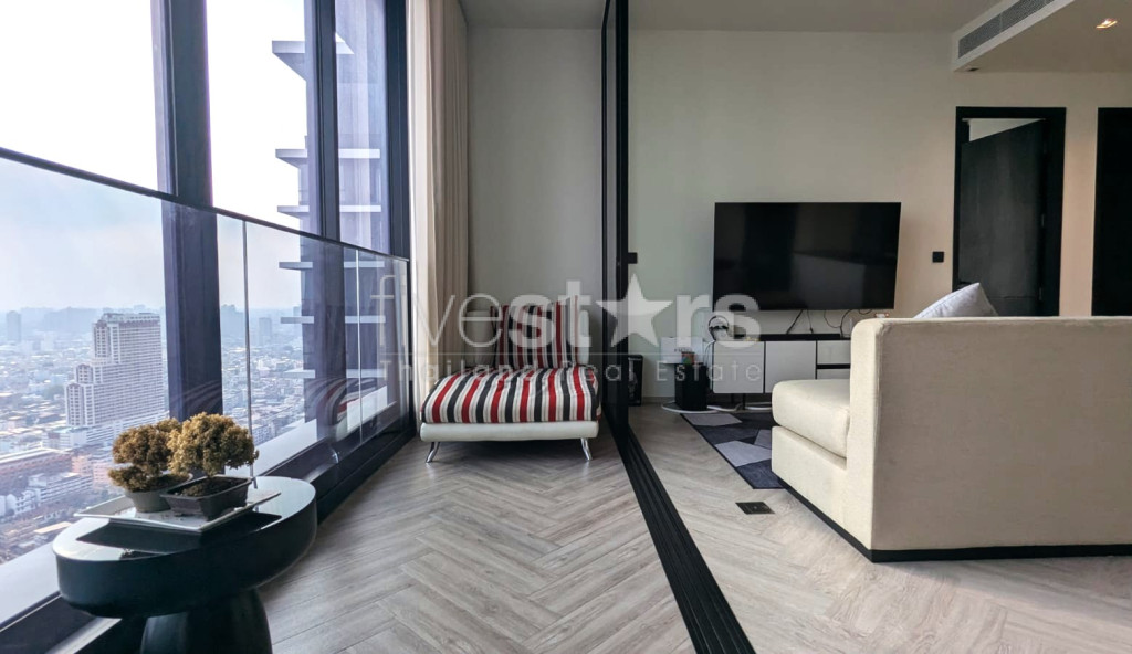 Appartement de 2 chambres à louer à Riverside, vue splendide Chao Phraya, photo 5