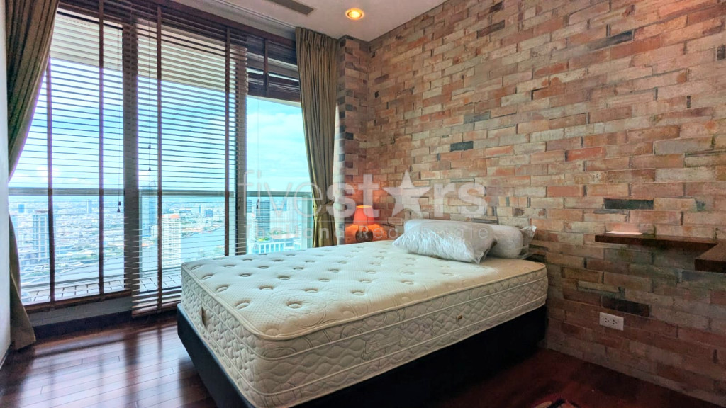 Appartement deux chambres à louer en bord de rivière, belle vue Chao Phraya, photo 13