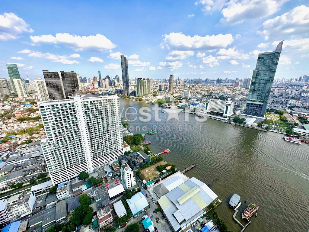 Appartement spacieux de 2 chambres à vendre en bord de fleuve Chao Phraya, photo 6
