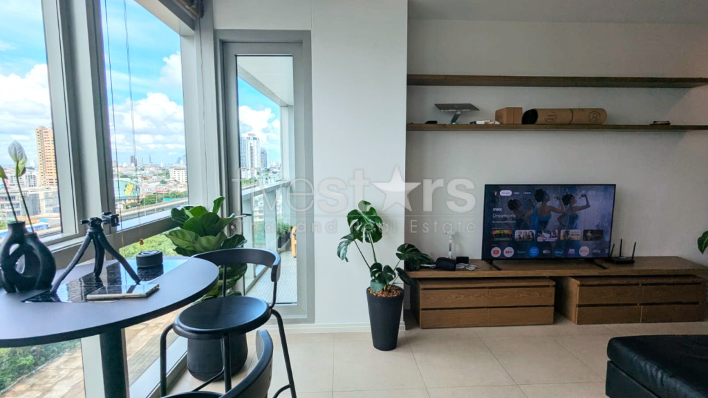 Appartement 1 chambre à vendre vue fleuve proche BTS Saphan Taksin, photo 7