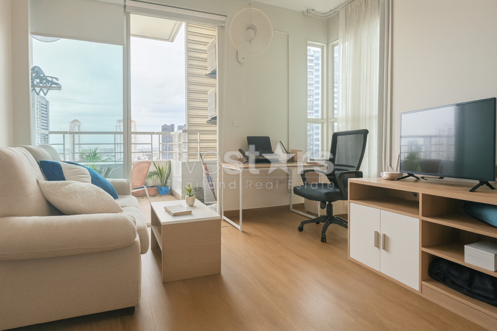 Appartement de 1 chambre à vendre proche d’Icon Siam, Vue Chao Phraya