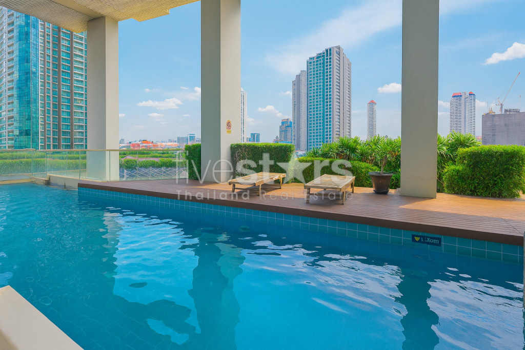 Appartement de 1 chambre à vendre proche d’Icon Siam, Vue Chao Phraya, photo 10