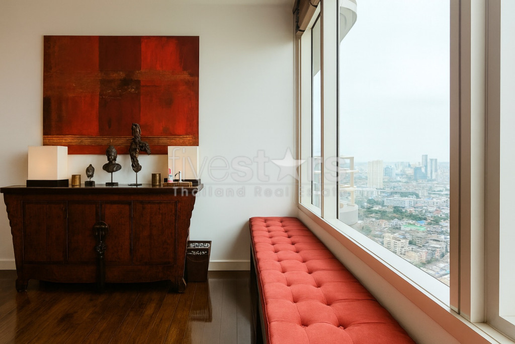 Appartement spacieux de 2 chambres à vendre en bord de fleuve Chao Phraya, photo 13