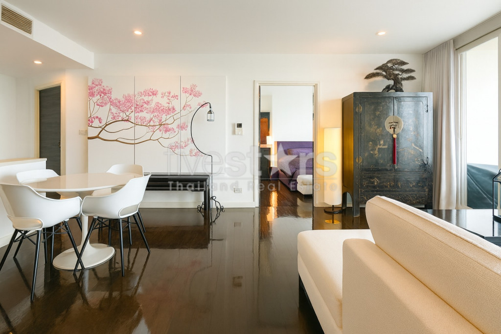 Appartement spacieux de 2 chambres à vendre en bord de fleuve Chao Phraya, photo 3