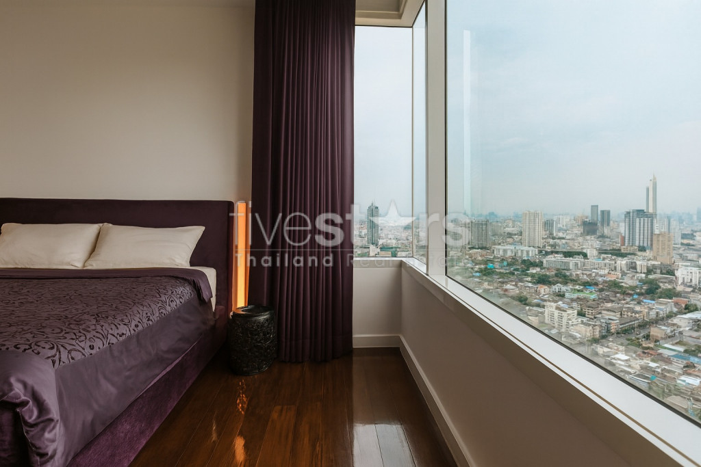 Appartement spacieux de 2 chambres à vendre en bord de fleuve Chao Phraya, photo 12