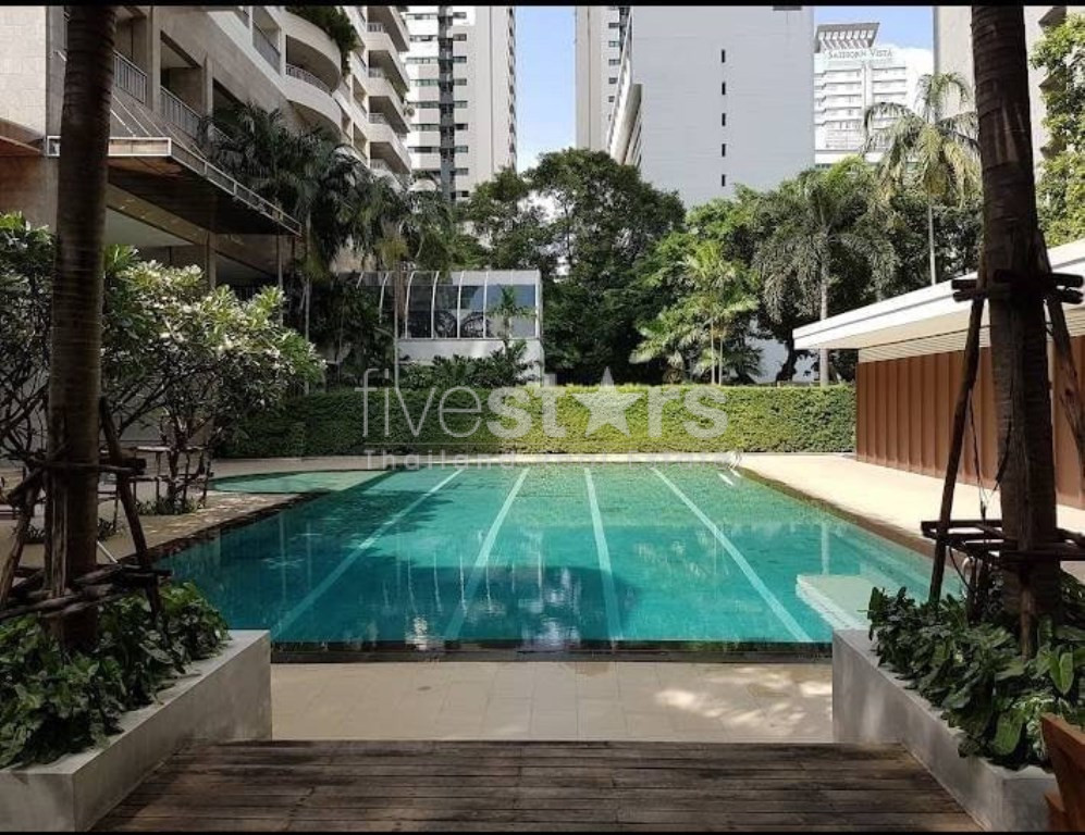 Condo 2+1 chambres à louer sur Sathorn, photo 12