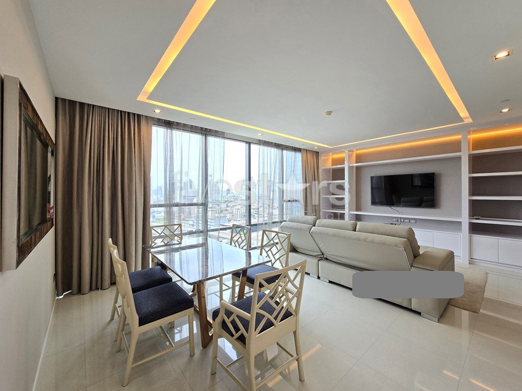 Condo 2 chambres à louer à 200m du BTS Surasak