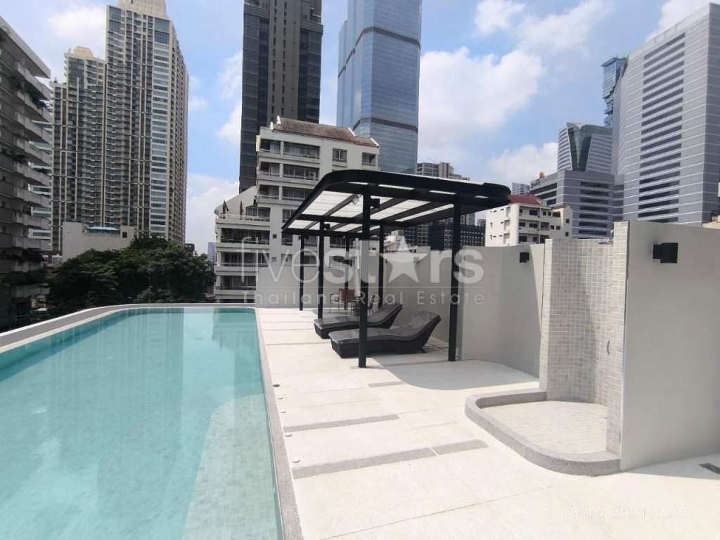 Appartement moderne de 3 chambres, très luxueux, de faible hauteur et acceptant les animaux de compagnie sur Sathorn, photo 10