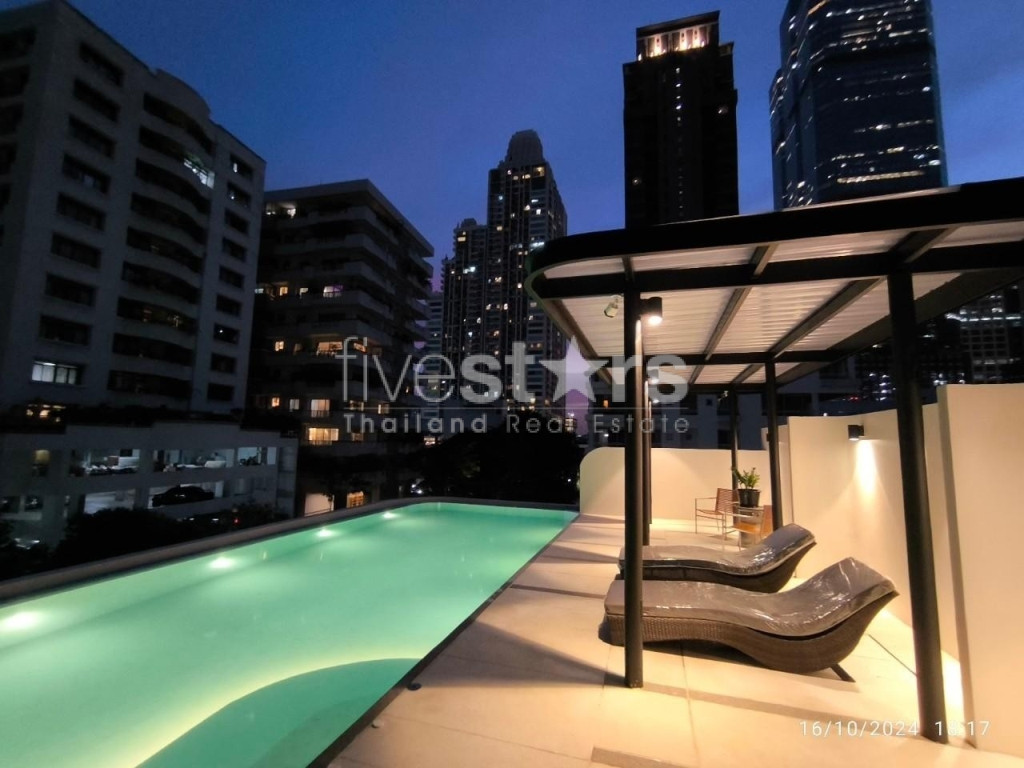Appartement moderne de 3 chambres, très luxueux, de faible hauteur et acceptant les animaux de compagnie sur Sathorn, photo 12