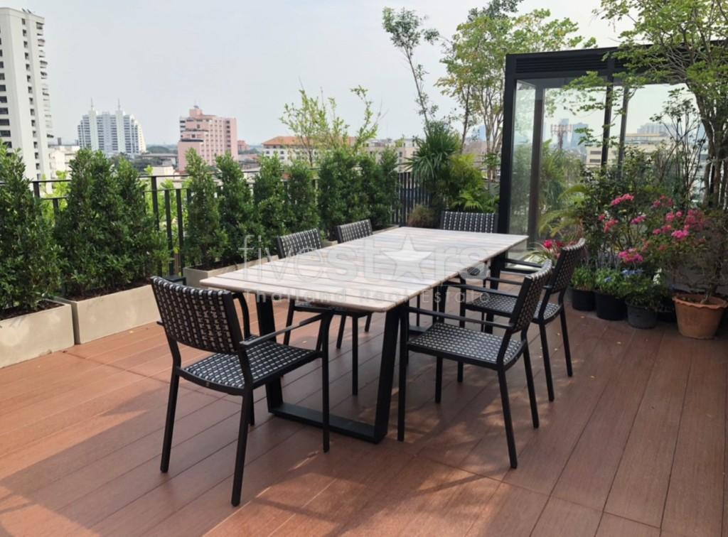 Spacious 4-bedroom low-rise condo for rent on Rama 4, connected to Sathorn, photo 10