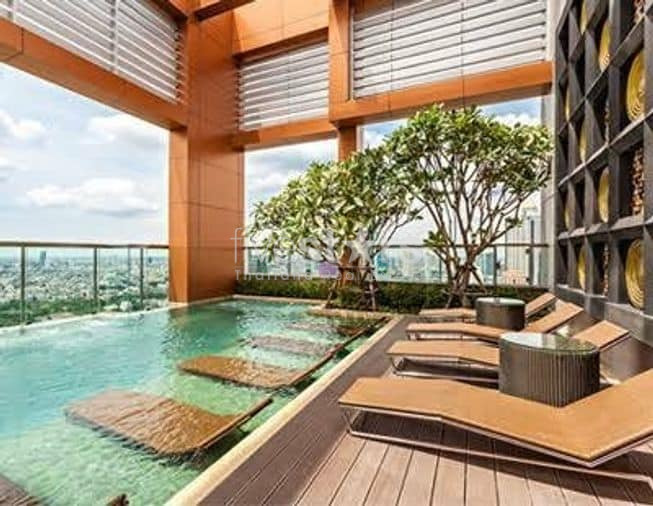 2-bedroom modern condo for rent close to BTS Chong Nonsi, photo 8
