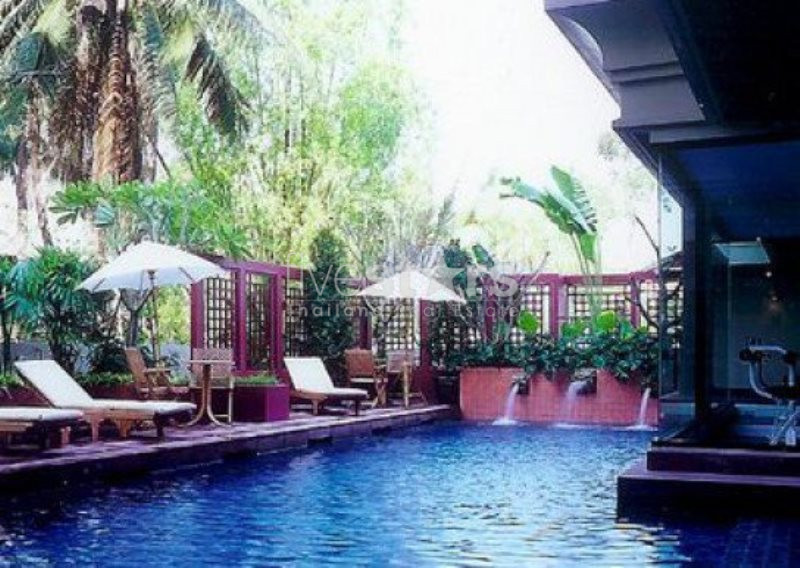 In Bangkok, Sathorn area, fully furnished condo, big space in peaceful area, photo 10