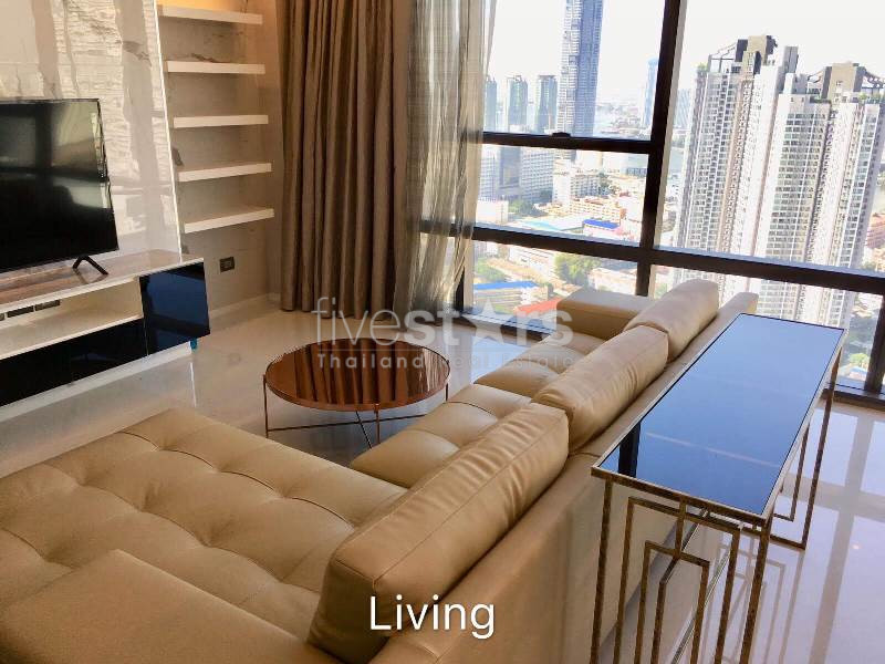 Luxury 2 bedrooms condominium for rent in Sathorn, photo 4