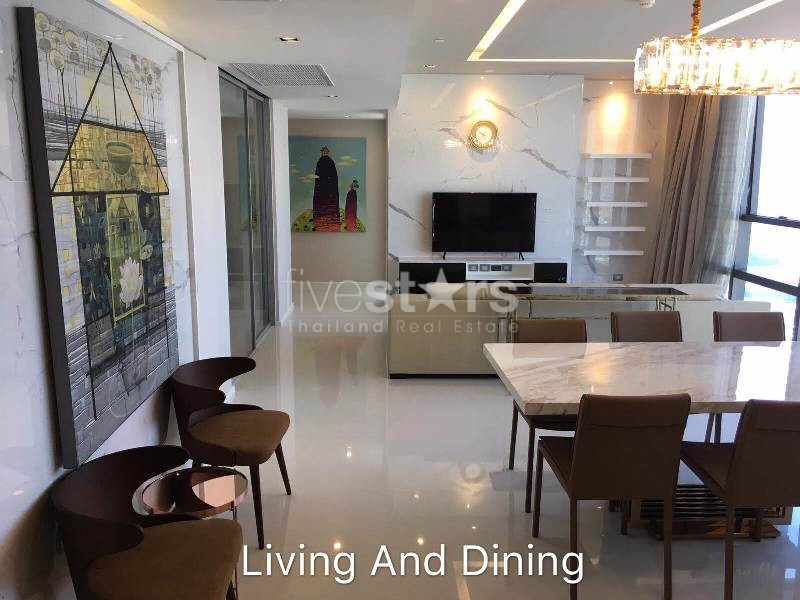 Luxury 2 bedrooms condominium for rent in Sathorn, photo 3