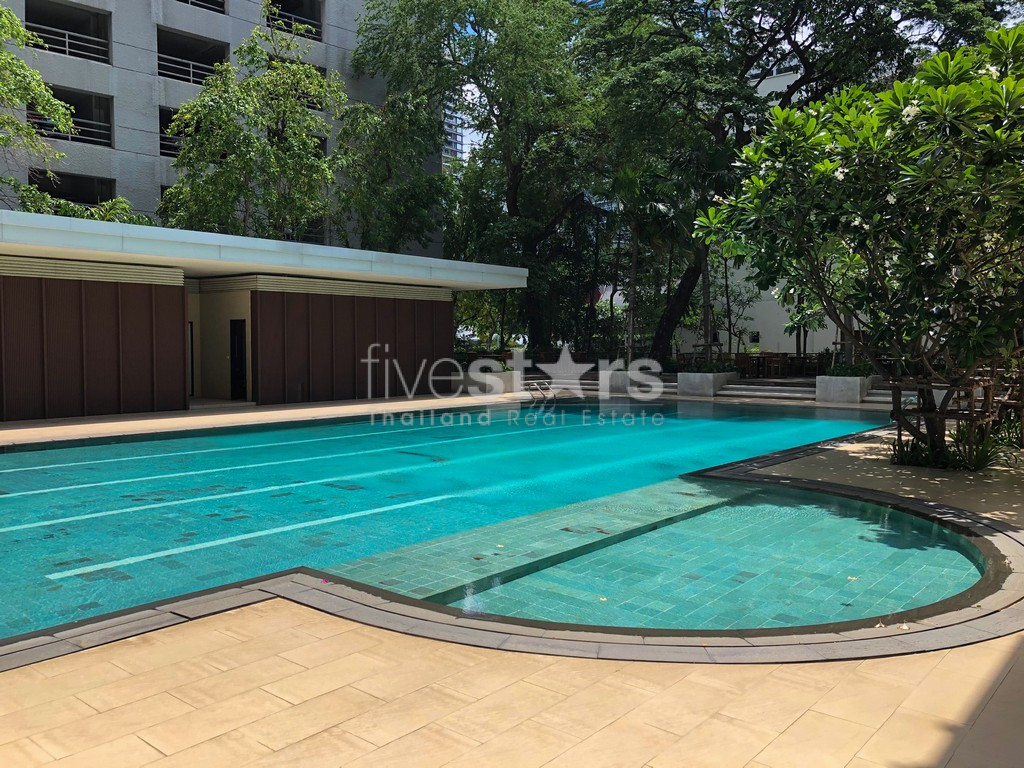 Condo 2+1 chambres en étage élevé à louer sur Sathorn, photo 18