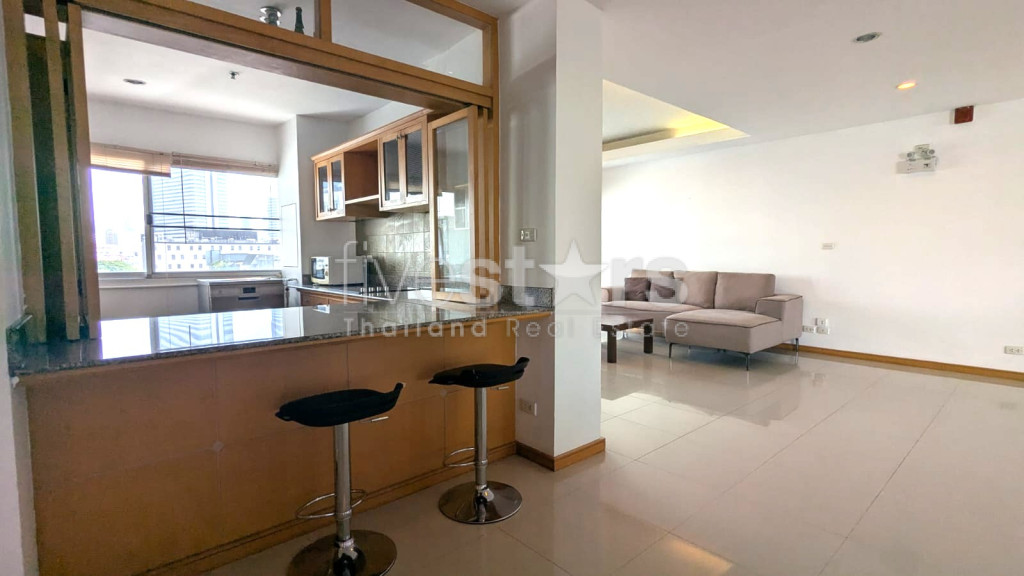Appartement de 3 chambres à louer à Sathorn, proche MRT Lumpini, photo 7