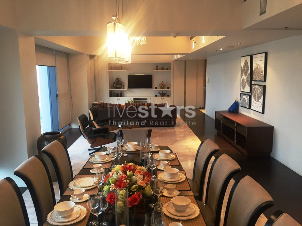 4-bedroom modern penthouse with breathtaking views in Sathorn, photo 4