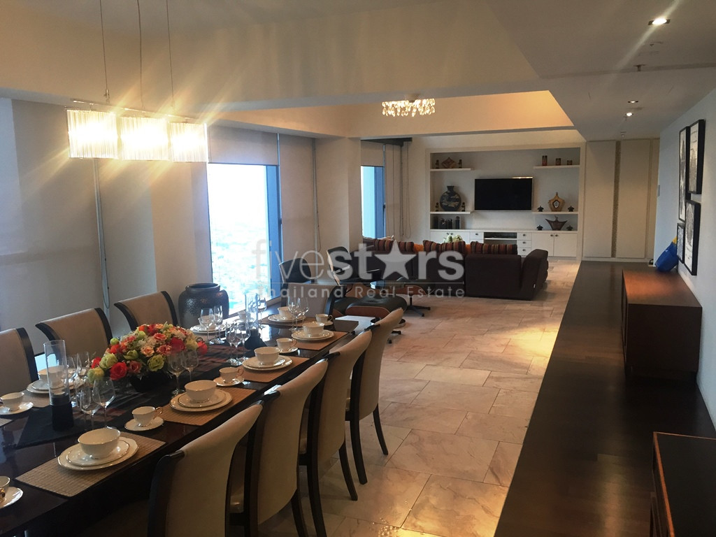 4-bedroom modern penthouse with breathtaking views in Sathorn, photo 5