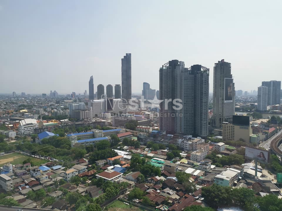 Brand new unit large 1 bedroom river view near BTS Surasak, photo 7