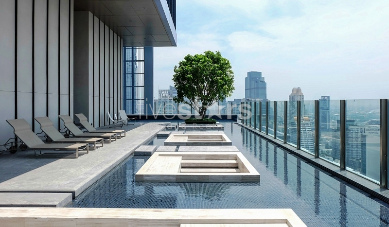 Modern 2 bedrooms condo for rent in Sathorn near BTS Surasak, photo 9