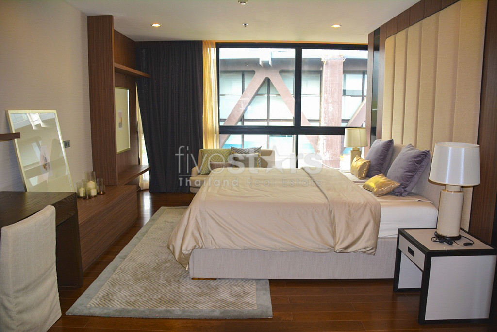 Appartement 3 chambres moderne à vendre quartier Sathorn, photo 11