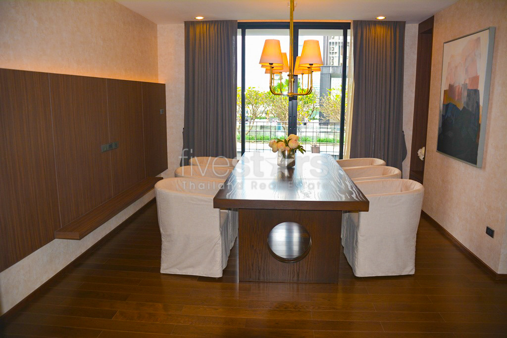 Appartement 3 chambres moderne à vendre quartier Sathorn, photo 8
