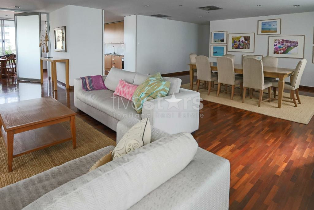 Appartement de 3 chambres acceptant les animaux à louer sur Sathorn, photo 2