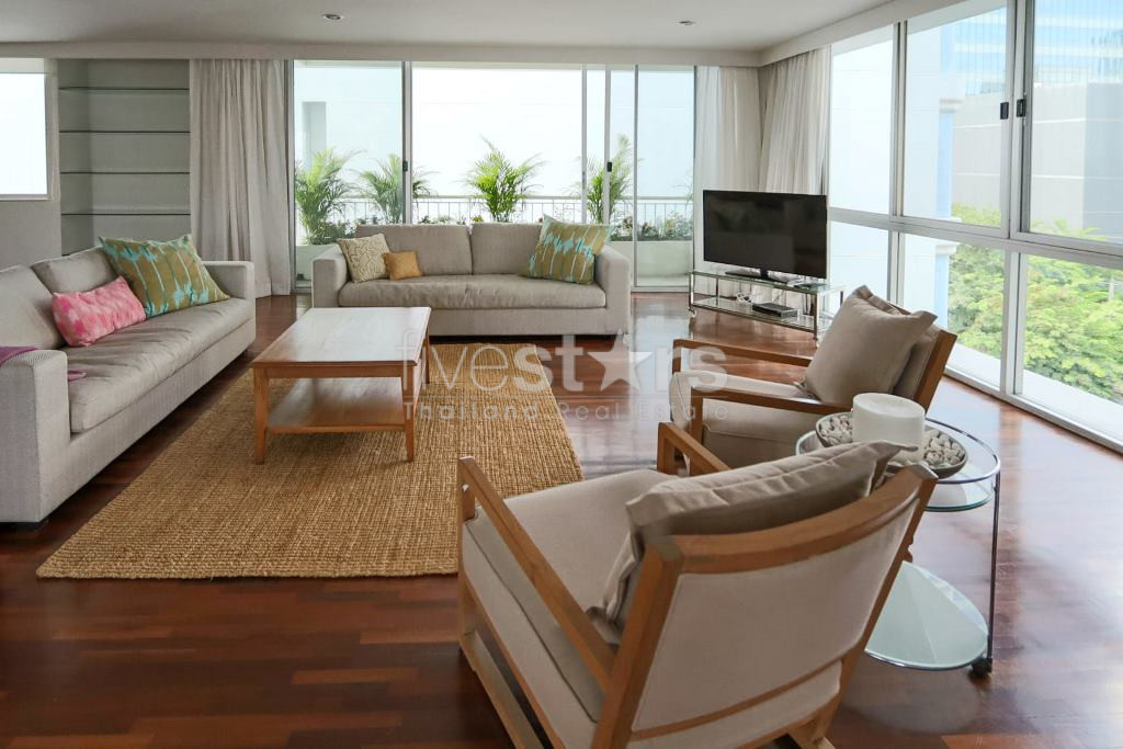 Appartement de 3 chambres acceptant les animaux à louer sur Sathorn, photo 5