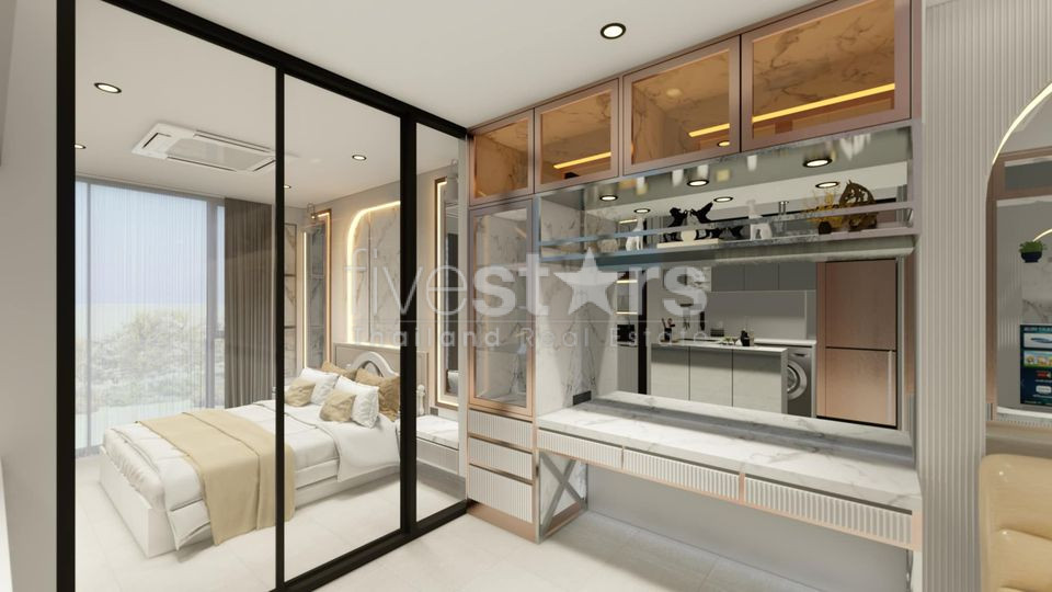 Luxueux appartement 1 chambre à louer à Sathorn, proche MRT Lumpini et BTS Chong Nonsi, photo 5