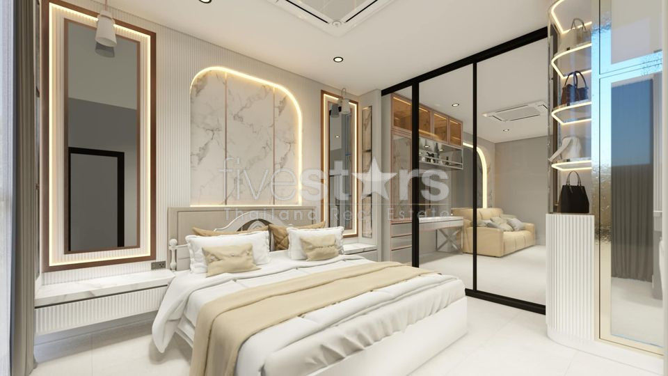 Luxueux appartement 1 chambre à louer à Sathorn, proche MRT Lumpini et BTS Chong Nonsi, photo 10