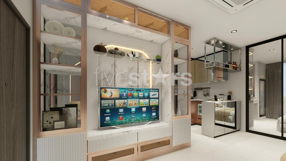 Luxueux appartement 1 chambre à louer à Sathorn, proche MRT Lumpini et BTS Chong Nonsi, photo 3