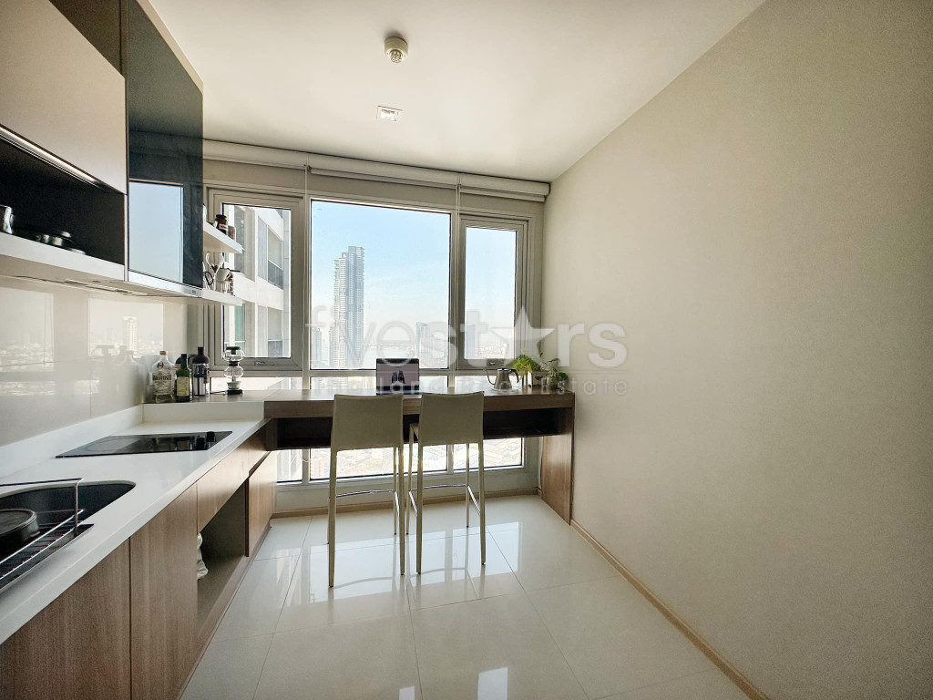 Appartement de 1 chambre à louer à Sathorn, superbe vue Chao Phraya, photo 3
