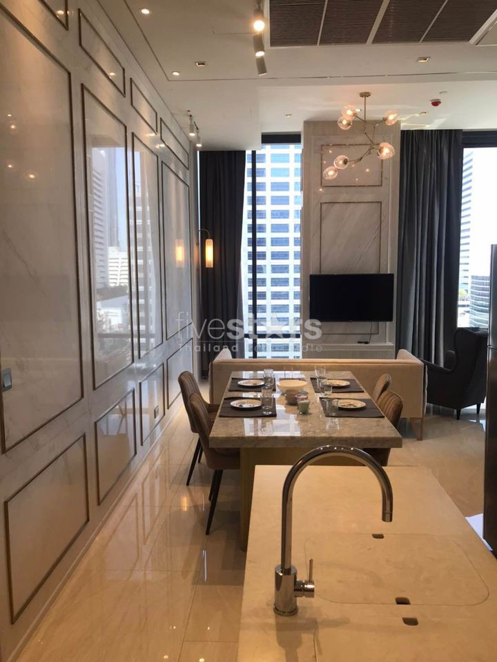 2 bedrooms condo for rent in Silom area, photo 2