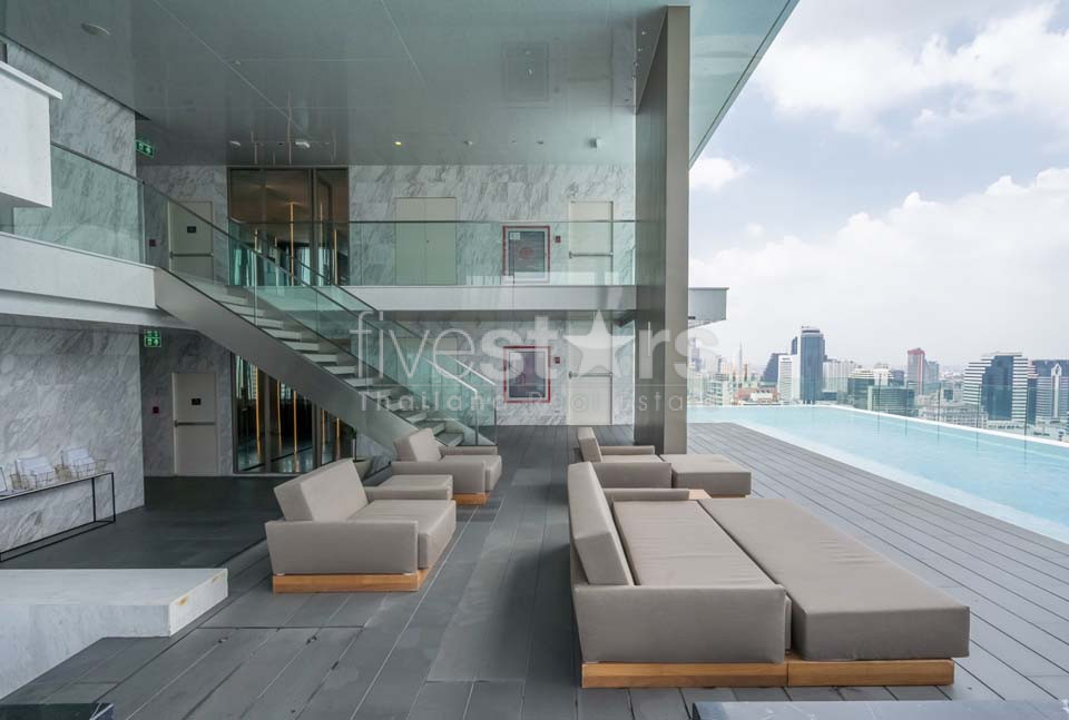 Appartement de luxe moderne de 1 chambre à louer à Silom, photo 14